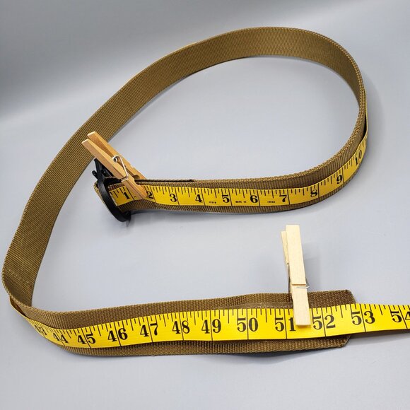 5.11 Tactical Trainer Belt 59409 Tan Nylon Men Size XL 40-42 Heavy Duty 1.5 inch - Picture 8 of 15
